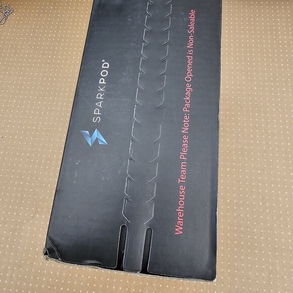 SparkPod 6" Luxury Rainfall Shower Head Black High-Pressure Black Matte - Picture 3 of 8